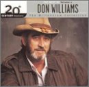 WILLIAMS, DON - THE BEST OF DON WILLIAMS-20TH CENTURY MASTERS - THE MILLENNIUM COLLECTION VOL. 2 Cheap