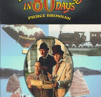 AROUND THE WORLD IN 80 DAYS  - DVD-1989-PIERCE BROSNAN-IMAGE ENTERTAINM For Discount