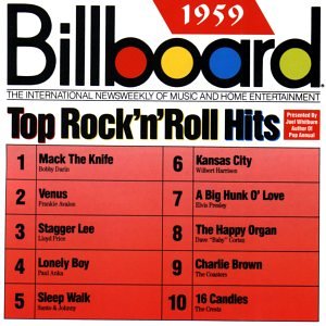 VARIOUS ARTISTS (COLLECTIONS) - BLBOARD ROCK N ROLL HITS 1959 Hot on Sale