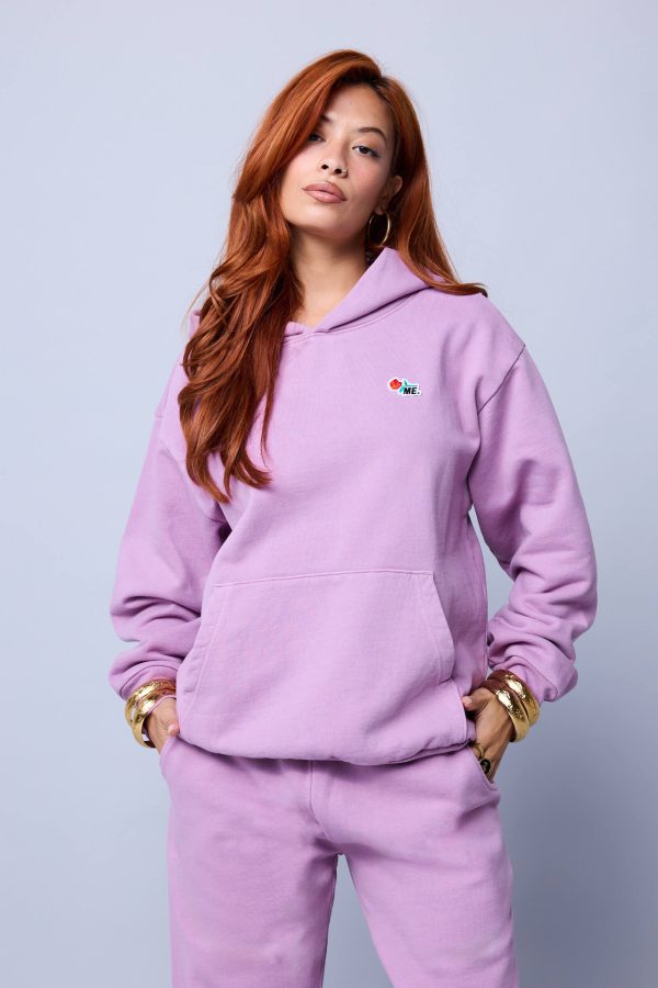 ME. Rose Hoodie - Black Raspberry Ice Cream Online Sale