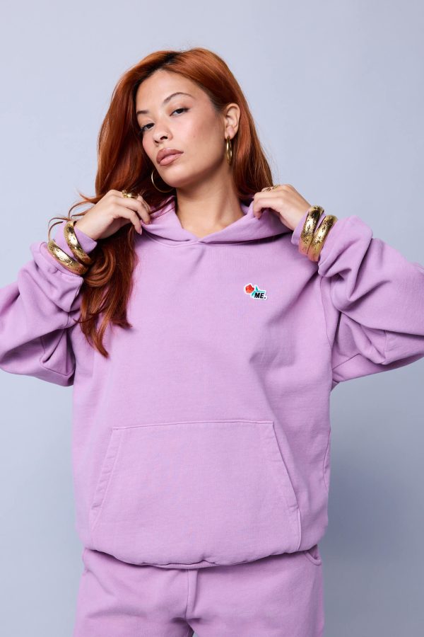 ME. Rose Hoodie - Black Raspberry Ice Cream Online Sale