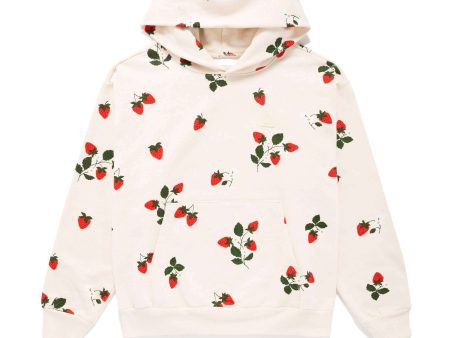 Strawberry Fields Hoodie - Buttercream on Sale