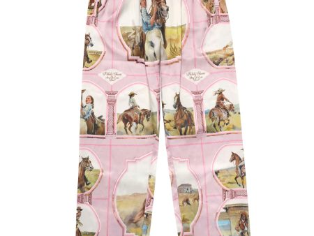 Silky Cowgirl Pant - Mauve Online now