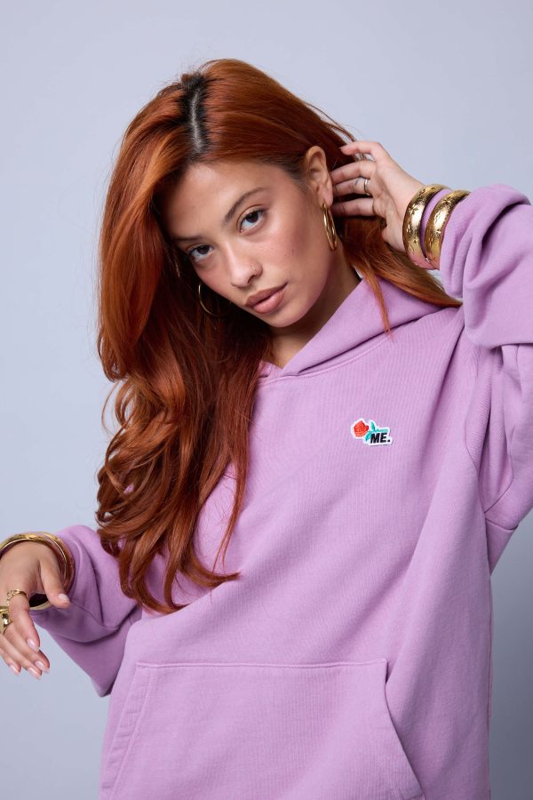 ME. Rose Hoodie - Black Raspberry Ice Cream Online Sale