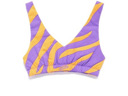 Lakers Quilted Bralette Fashion