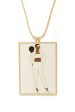 ME. x Barkley L. Hendricks Victory at 23 Enamel Pendant on Sale