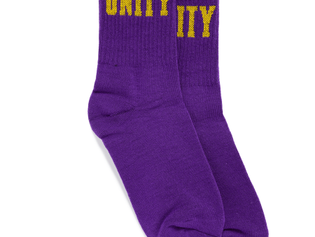 Unity Socks - Purple Fashion