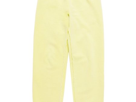 ME. Reverse Brushed Sweatpant - Lemon Zest For Discount