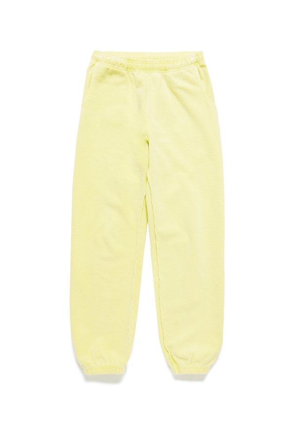 ME. Reverse Brushed Sweatpant - Lemon Zest For Discount