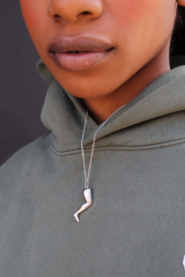 ME. x Barkley L. Hendricks Slick Necklace - Silver on Sale