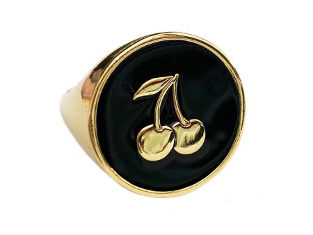 Cherry Signet Ring Online Hot Sale