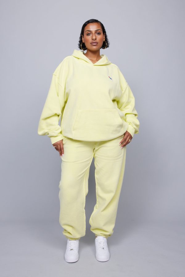 ME. Reverse Brushed Sweatpant - Lemon Zest For Discount