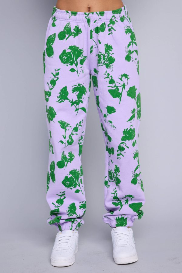 Floral Scan Sweatpant Supply