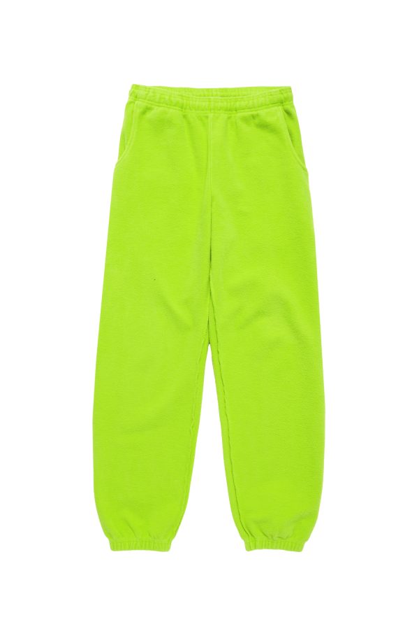 ME. Reverse Brushed Sweatpant - Acid Lime Discount