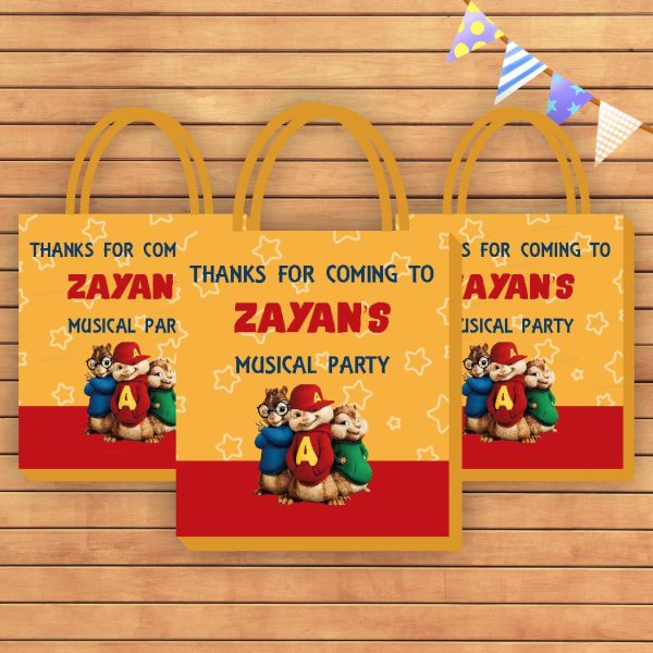 Alvin And Chipmunks Theme Return Gift Bag Online