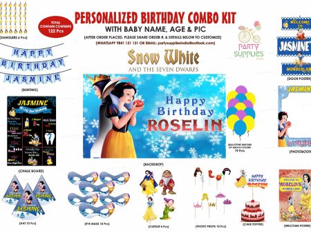 Snow And White  Theme Classic  Combo Kit Sale