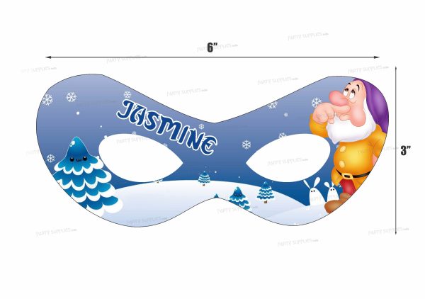 Snow And White Theme Customized Eye Mask Discount