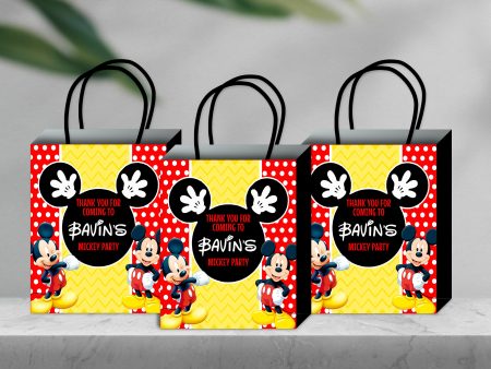 Mickey Mouse Theme Return Gift Bag Fashion