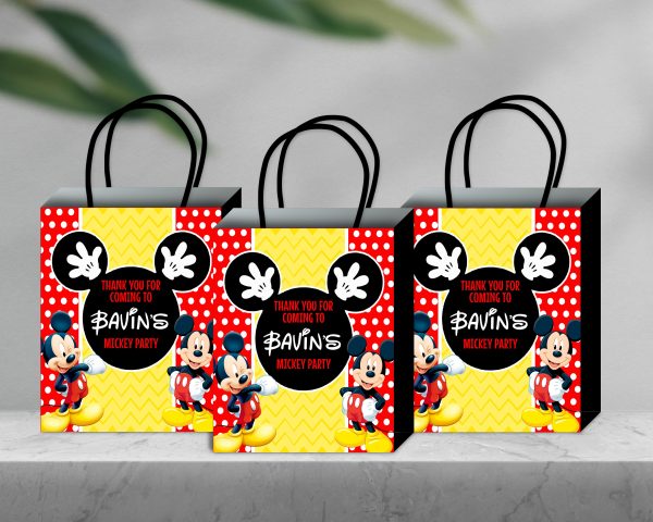 Mickey Mouse Theme Return Gift Bag Fashion