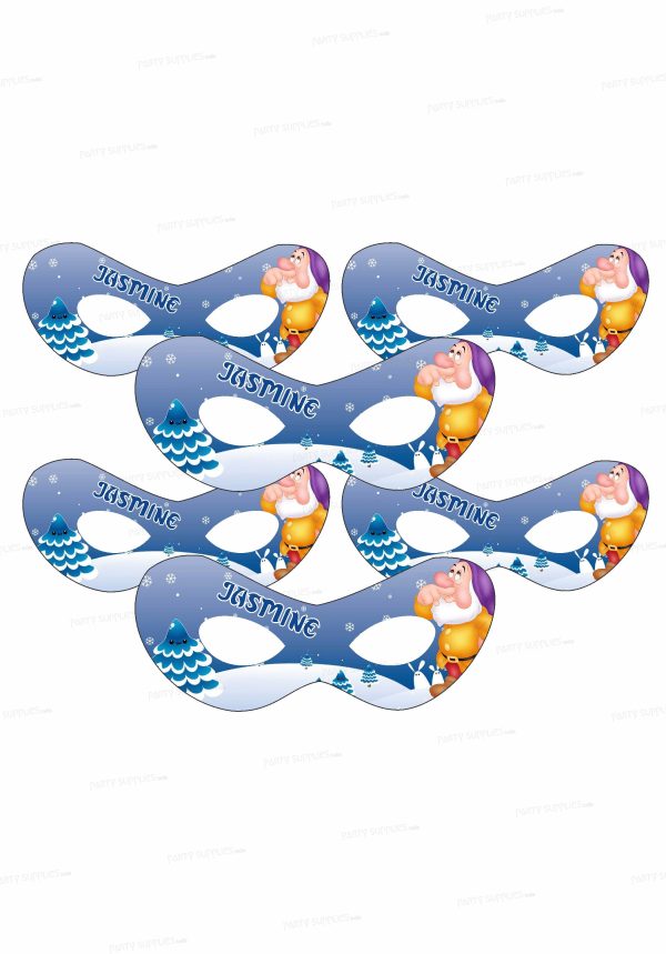 Snow And White Theme Customized Eye Mask Discount