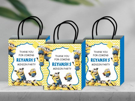 Minions Theme Return Gift Bag Hot on Sale