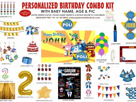 Robo Poli   Theme Premium Combo Kit Online