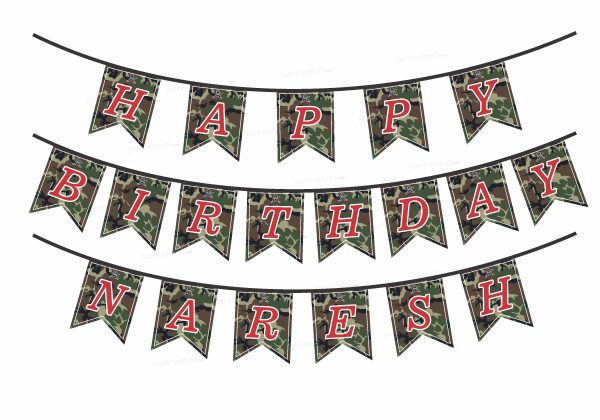 Military Theme  Personalized Hanging Online