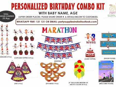 Marathon Theme  Preferred Combo Kit For Cheap