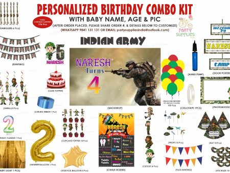 Military  Theme Premium Combo Kit For Sale