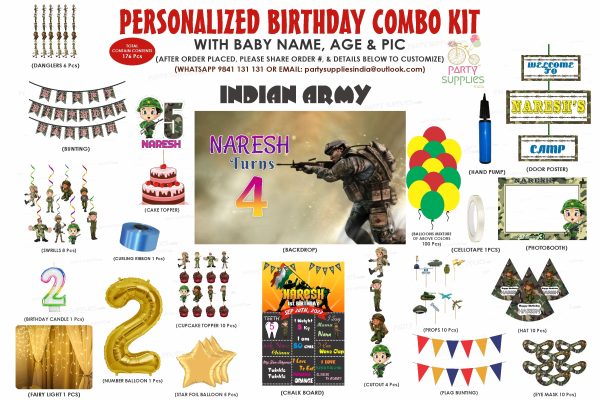 Military  Theme Premium Combo Kit For Sale