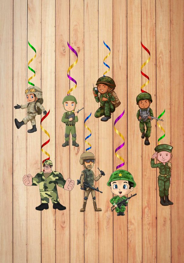 Military Theme Customized  Swirls Online Sale