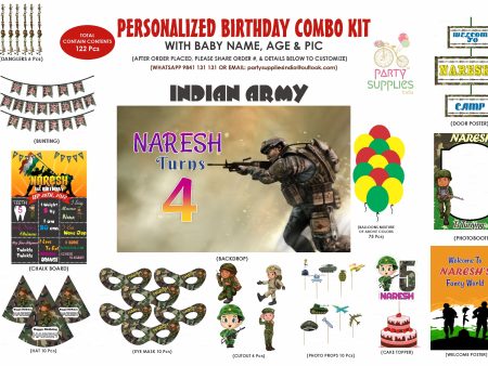 Military Theme Classic Combo Kit Cheap