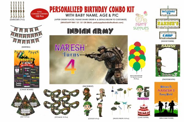 Military Theme Classic Combo Kit Cheap