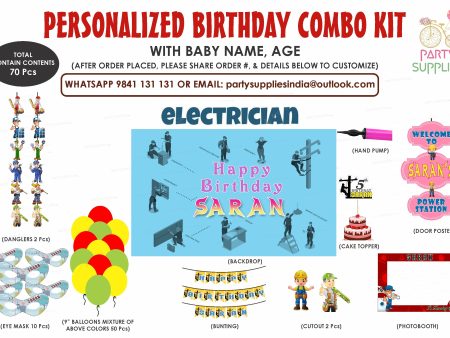 Electrician  Theme Exclusive  Combo Kit Online now