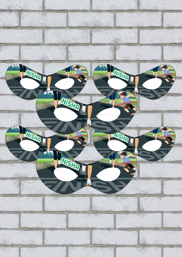 Marathon Theme Personalized Eye Mask Fashion