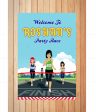 Marathon Theme Customized Welcome Board For Sale