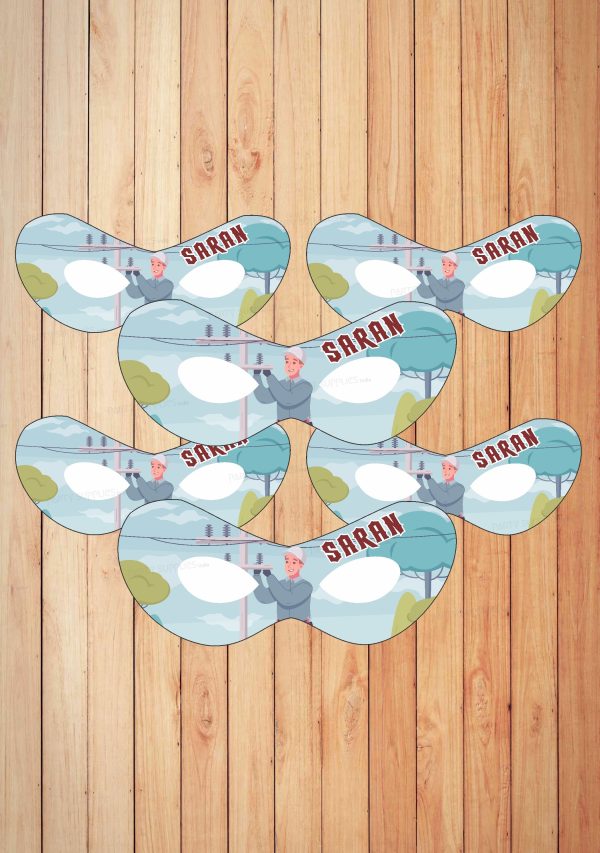 Electrician Theme  Personalized Eye Mask For Discount