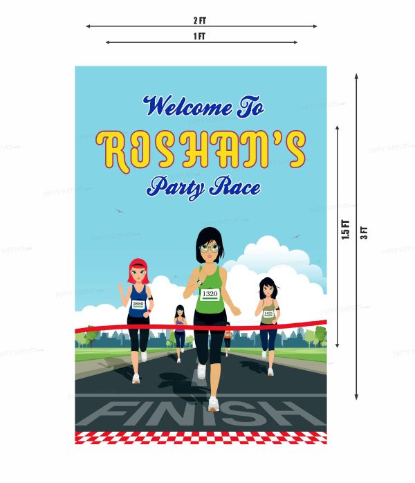 Marathon Theme Customized Welcome Board For Sale