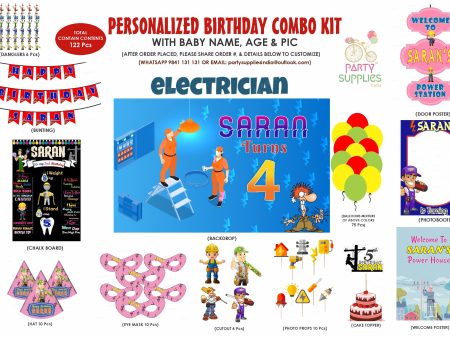 Electrician  Theme Classic  Combo Kit Hot on Sale