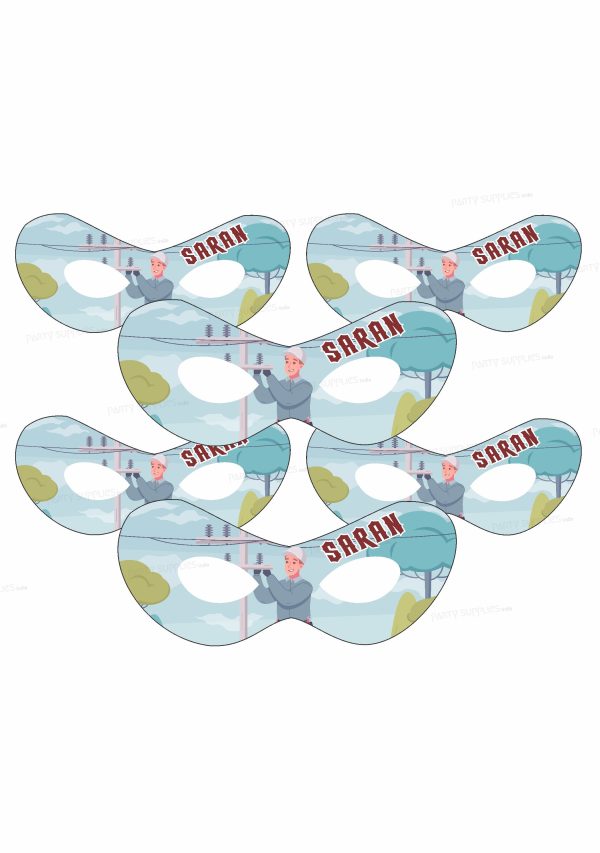 Electrician Theme  Personalized Eye Mask For Discount