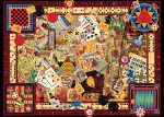 Puzzle - Ravensburger - Vintage Games (1000 Pieces) For Cheap