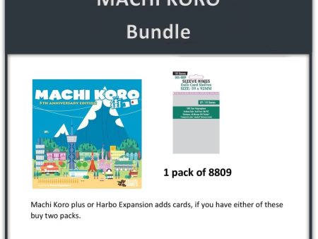 Sleeve Kings - Sleeve Bundle - Machi Koro Cheap