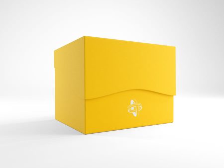 Gamegenic: Side Holder XL Deck Box - Yellow (100ct) Online Hot Sale