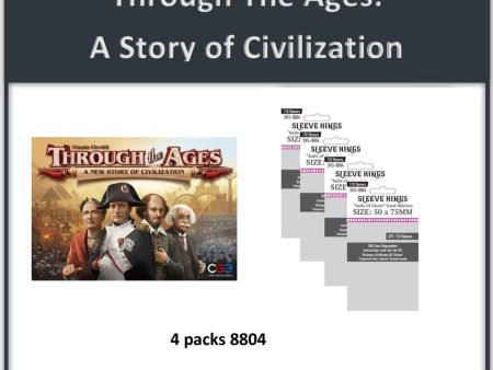 Sleeve Kings - Sleeve Bundle - Through the Ages: A New Story of Civilization on Sale