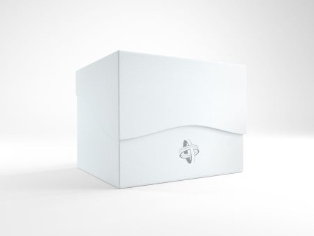 Gamegenic: Side Holder XL Deck Box - White (100ct) Hot on Sale