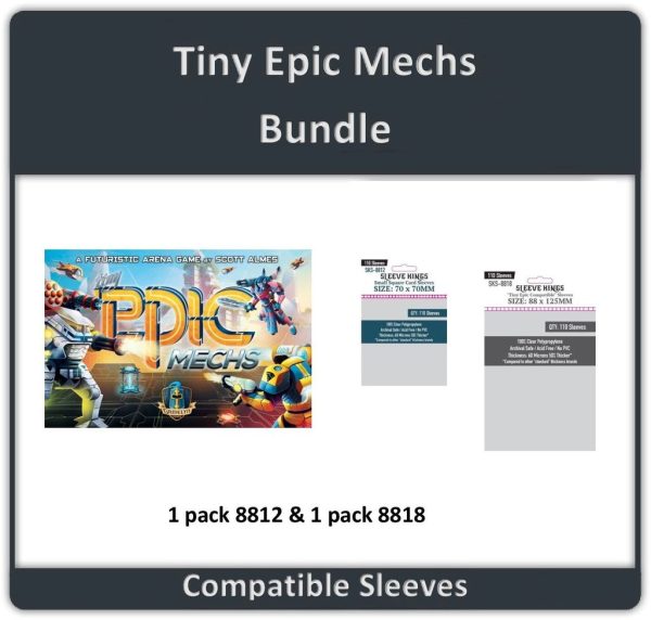 Sleeve Kings - Sleeve Bundle - Tiny Epic Mechs Fashion