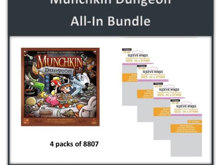 Sleeve Kings - Sleeve Bundle - Munchkin Dungeon All-In on Sale