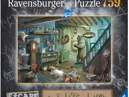 Puzzle - Ravensburger - Escape Puzzle: Forbidden Basement (759 Pieces) Fashion