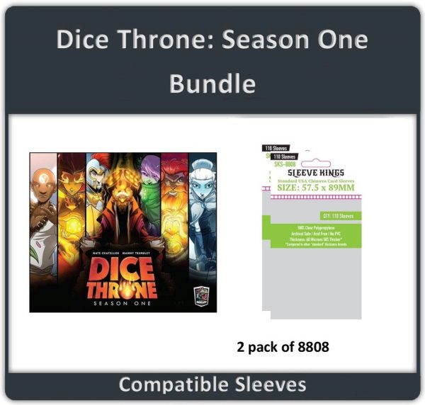 Sleeve Kings - Sleeve Bundle - Dice Throne: Season One Fashion