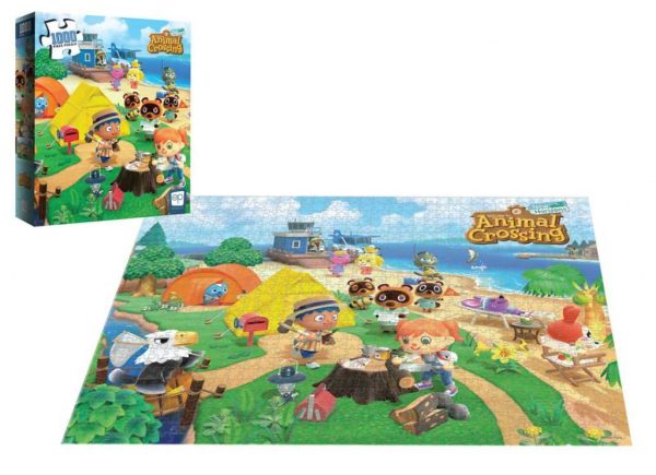 Puzzle - USAopoly - Animal Crossing: New Horizons “Welcome to Animal Crossing” (1000 Pieces) on Sale